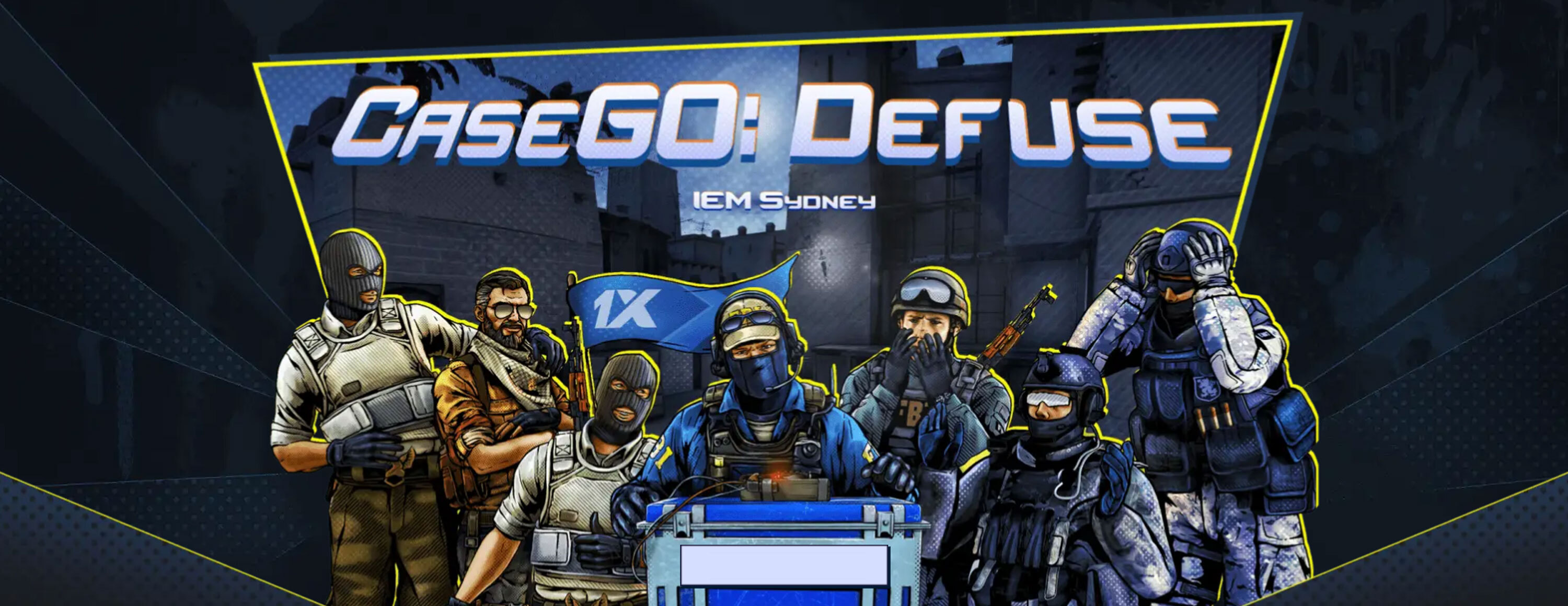 Акция CaseGO:Defuse от БК 1xBet