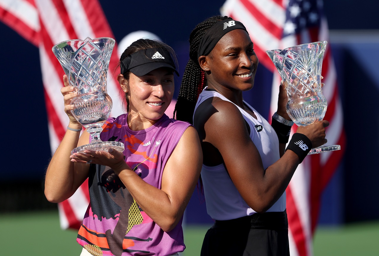 Джессика Пегула и Коко Гауфф на турнире WTA Сан-Диего (фото: Sean M. Haffey/Getty Images)