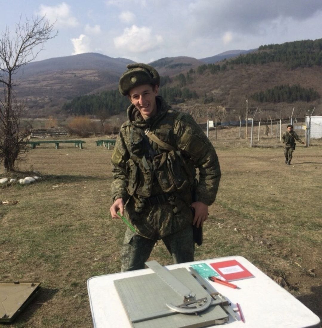 Артур Урбицкий на учениях в Северной Осетии