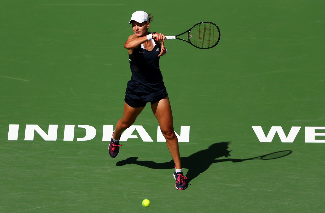 Вероника Кудерметова в Индиан-Уэллс (фото: Clive Brunskill/Getty Images)