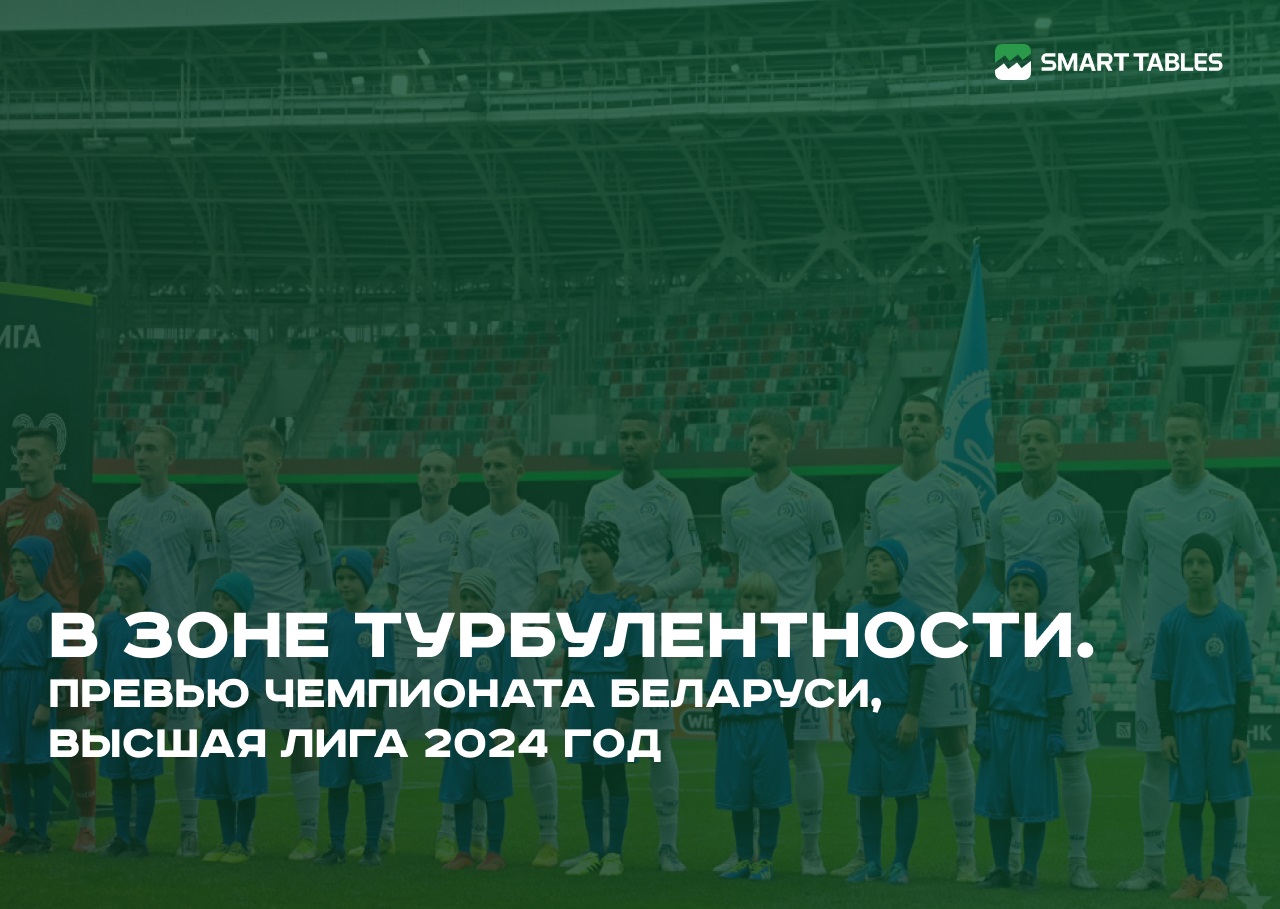 В зоне турбулентности. Превью чемпионата Беларуси от Smart Tables, Высшая лига 2024 год