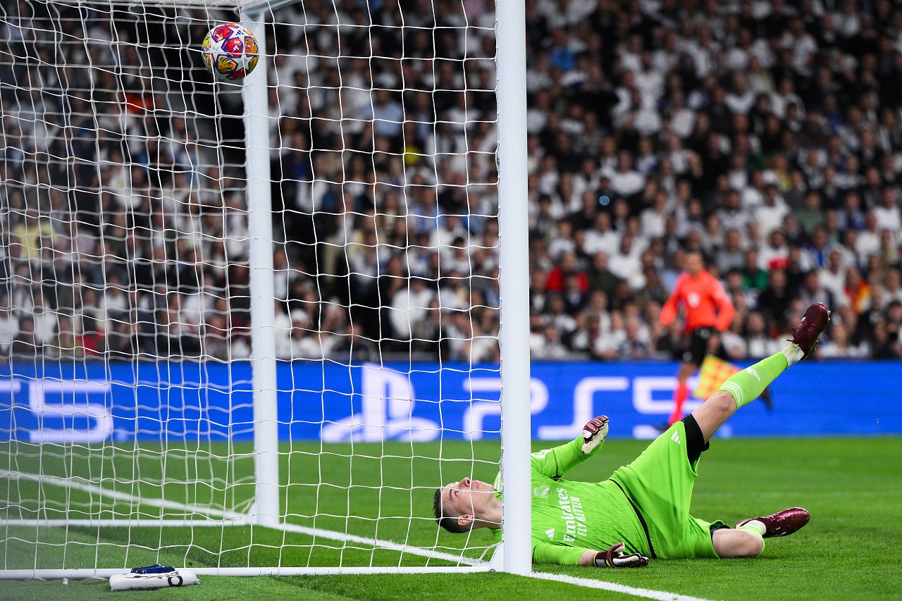 Андрей Лунин. Фото: David Ramos/Getty Images