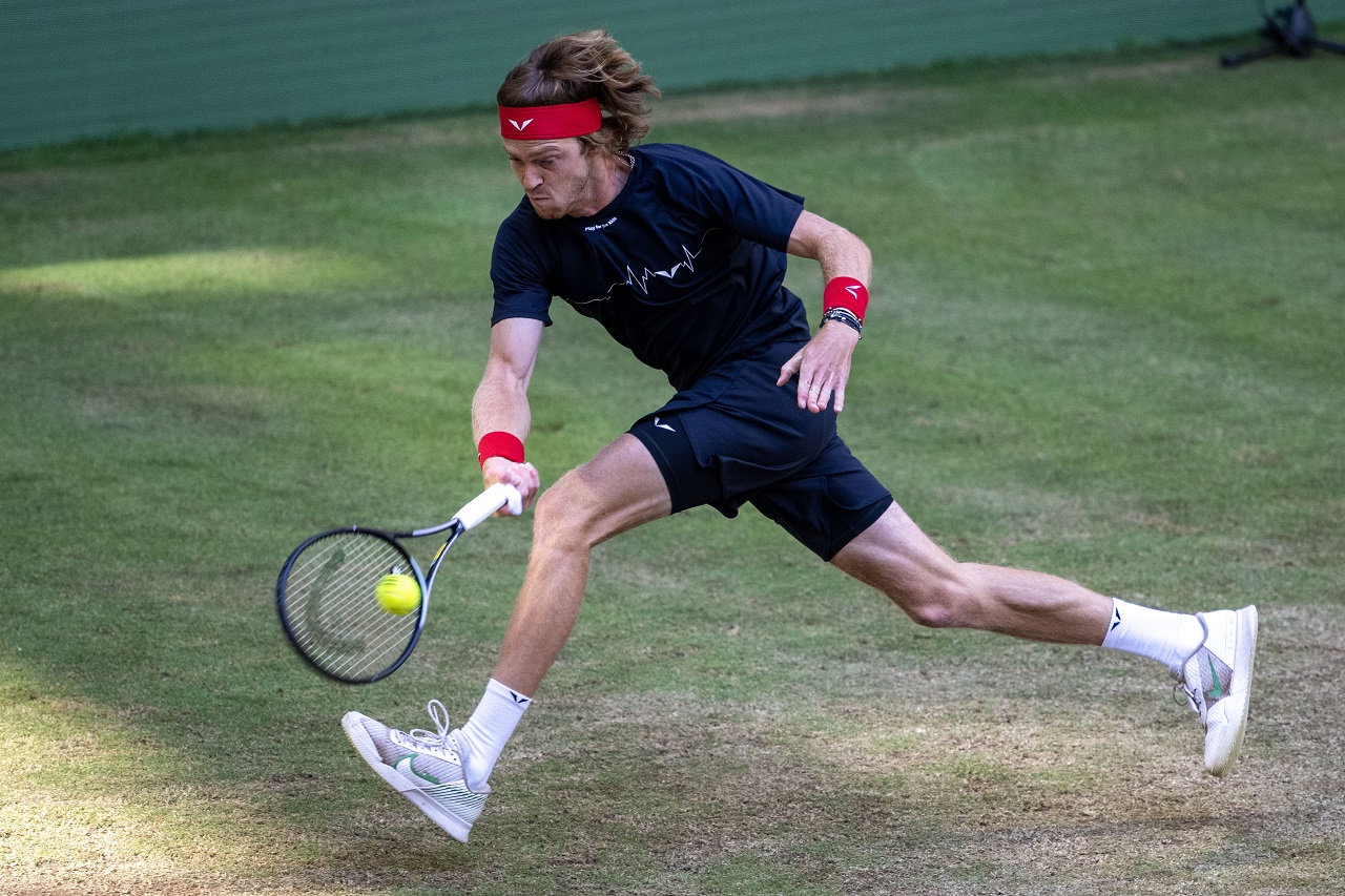 Андрей Рублев на Halle Open (фото: Thomas F. Starke/Getty Images)