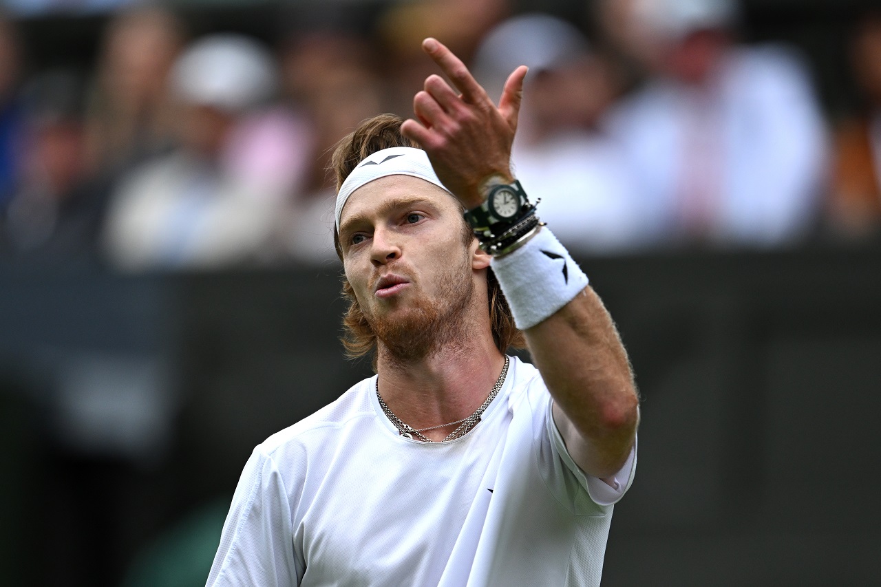Андрей Рублев на Уимблдоне (фото: Shaun Botterill/Getty Images)