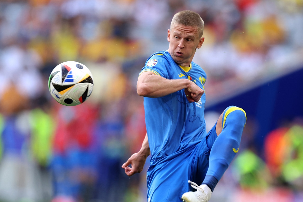 Александр Зинченко, Украина, Евро-2024 (фото: Carl Recine/Getty Images)
