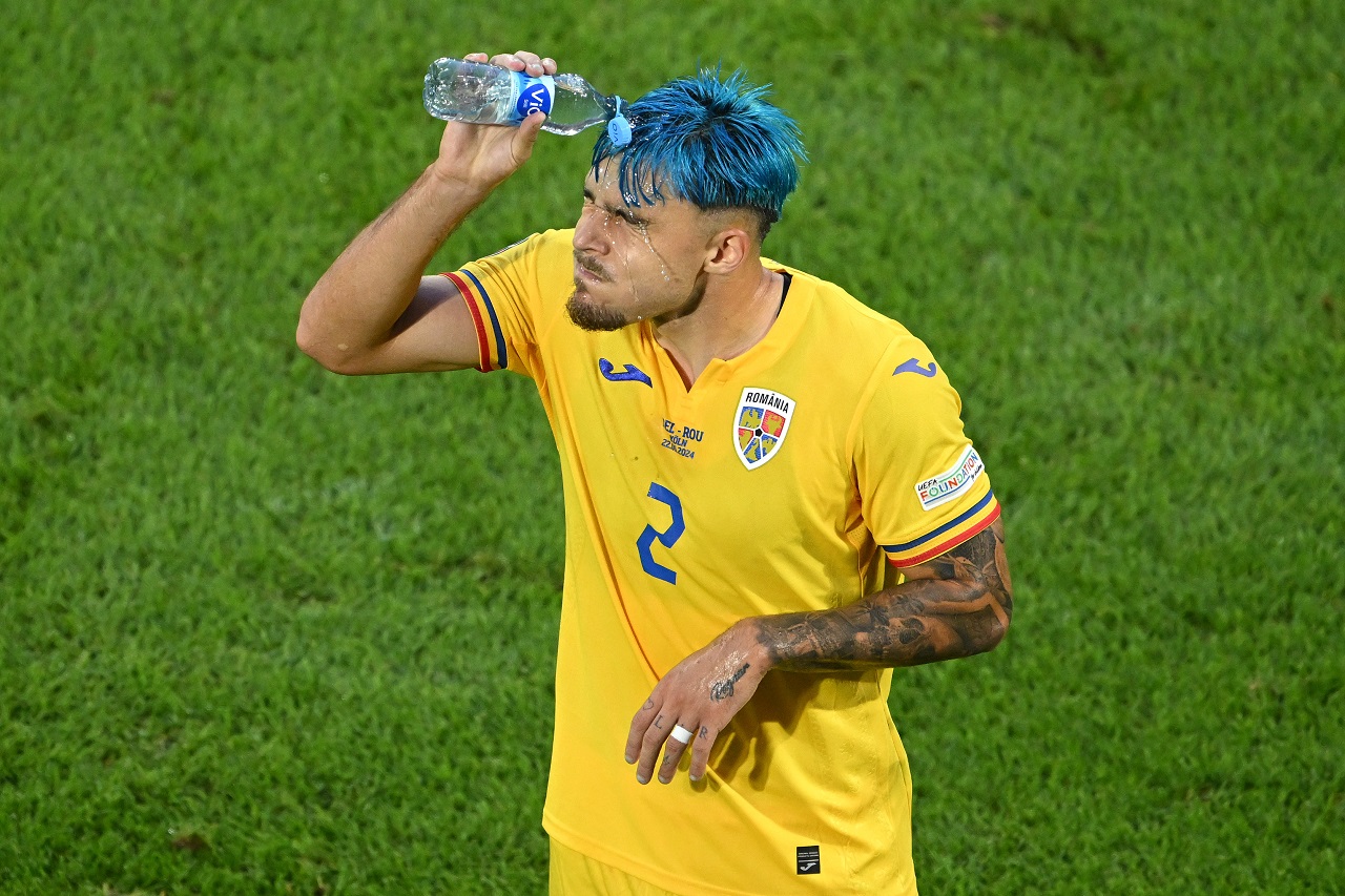 Андрей Рациу, Румыния, Евро-2024 (фото: Stu Forster/Getty Images)
