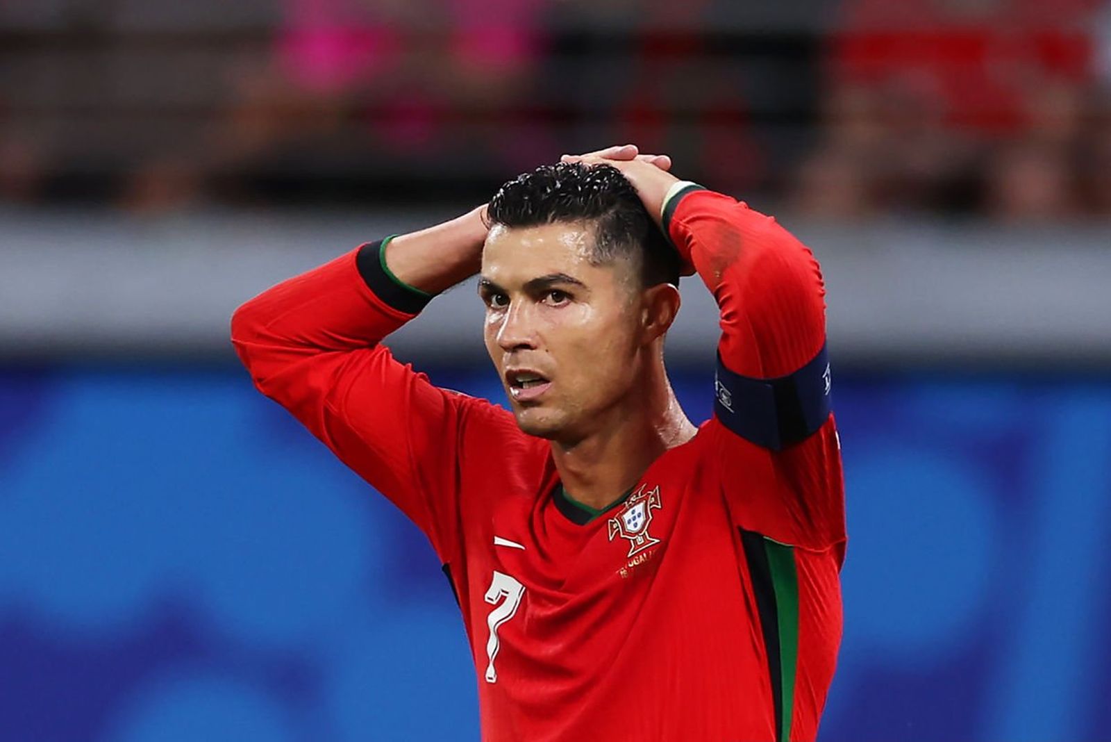 Криштиану Роналду на Евро-2024. Фото: Alex Pantling - UEFA/UEFA via Getty Images
