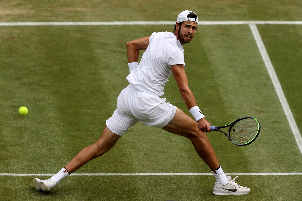 Карен Хачанов, Уимблдон (фото: Clive Brunskill/Getty Images)
