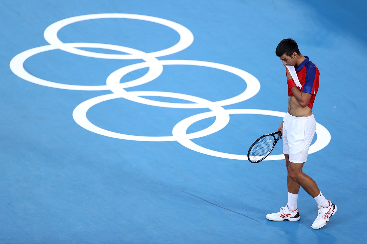 Новак Джокович, Олимпиада (фото: Clive Brunskill/Getty Images)