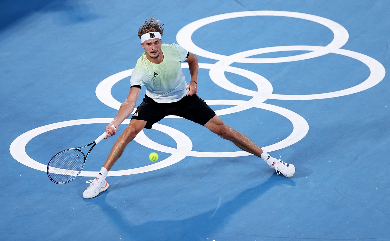 Александр Зверев, Олимпиада (фото: Clive Brunskill/Getty Images)