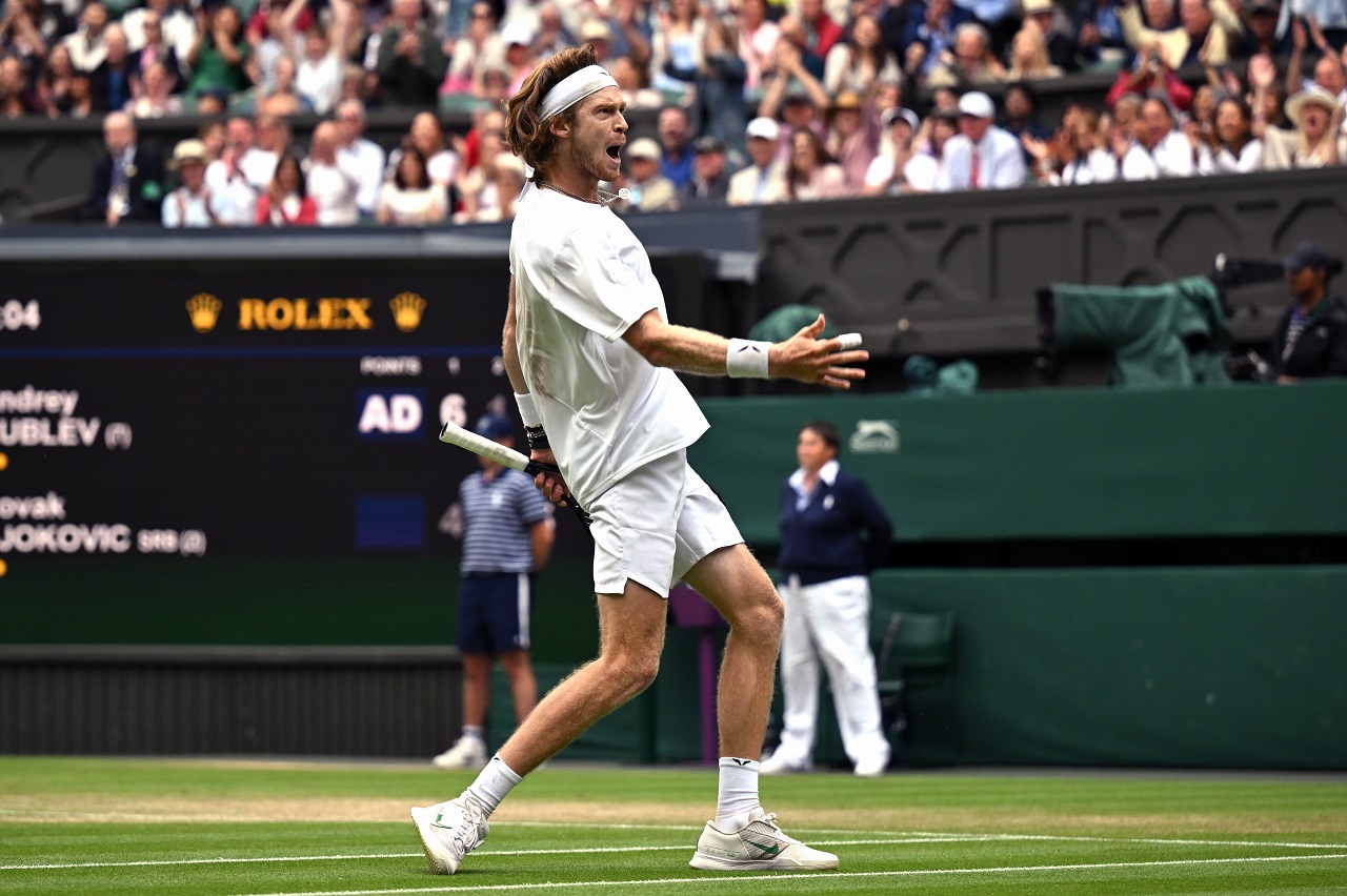 Андрей Рублев, Уимблдон (фото: Shaun Botterill/Getty Images)