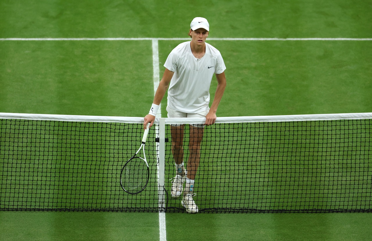 Янник Синнер, Уимблдон (фото: Patrick Smith/Getty Images)