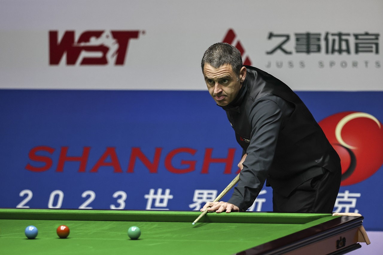 Ронни О'Салливан на Shanghai Masters (фото: Zhe Ji/Getty Images)