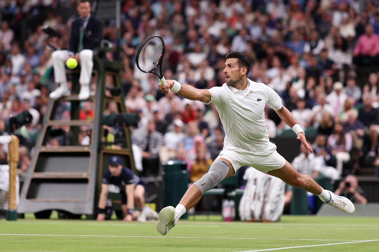 Новак Джокович, Уимблдон (фото: Julian Finney/Getty Images)