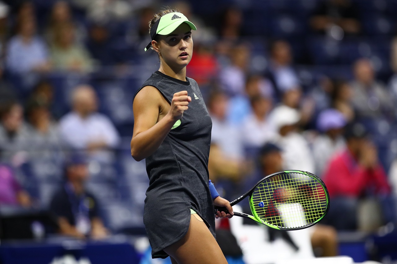 Анна Калинская, US Open (фото: Clive Brunskill/Getty Images)