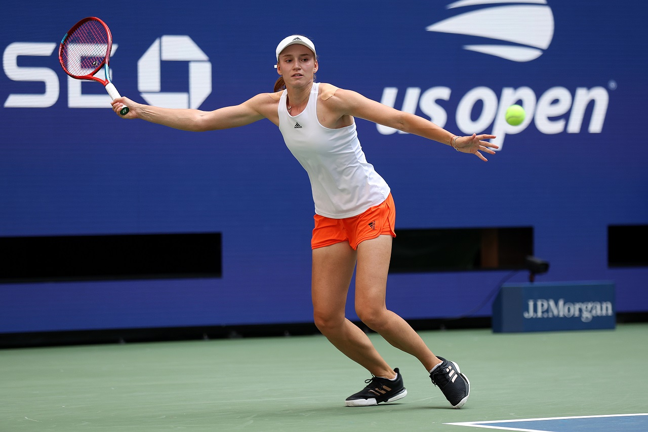 Елена Рыбакина, US Open (фото: Julian Finney/Getty Images)
