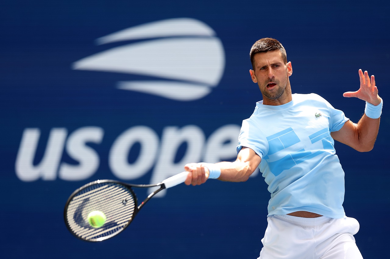 Новак Джокович, US Open (фото: Jamie Squire/Getty Images)