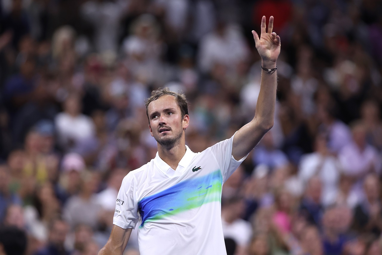 Даниил Медведев, US Open (фото: Matthew Stockman/Getty Images)