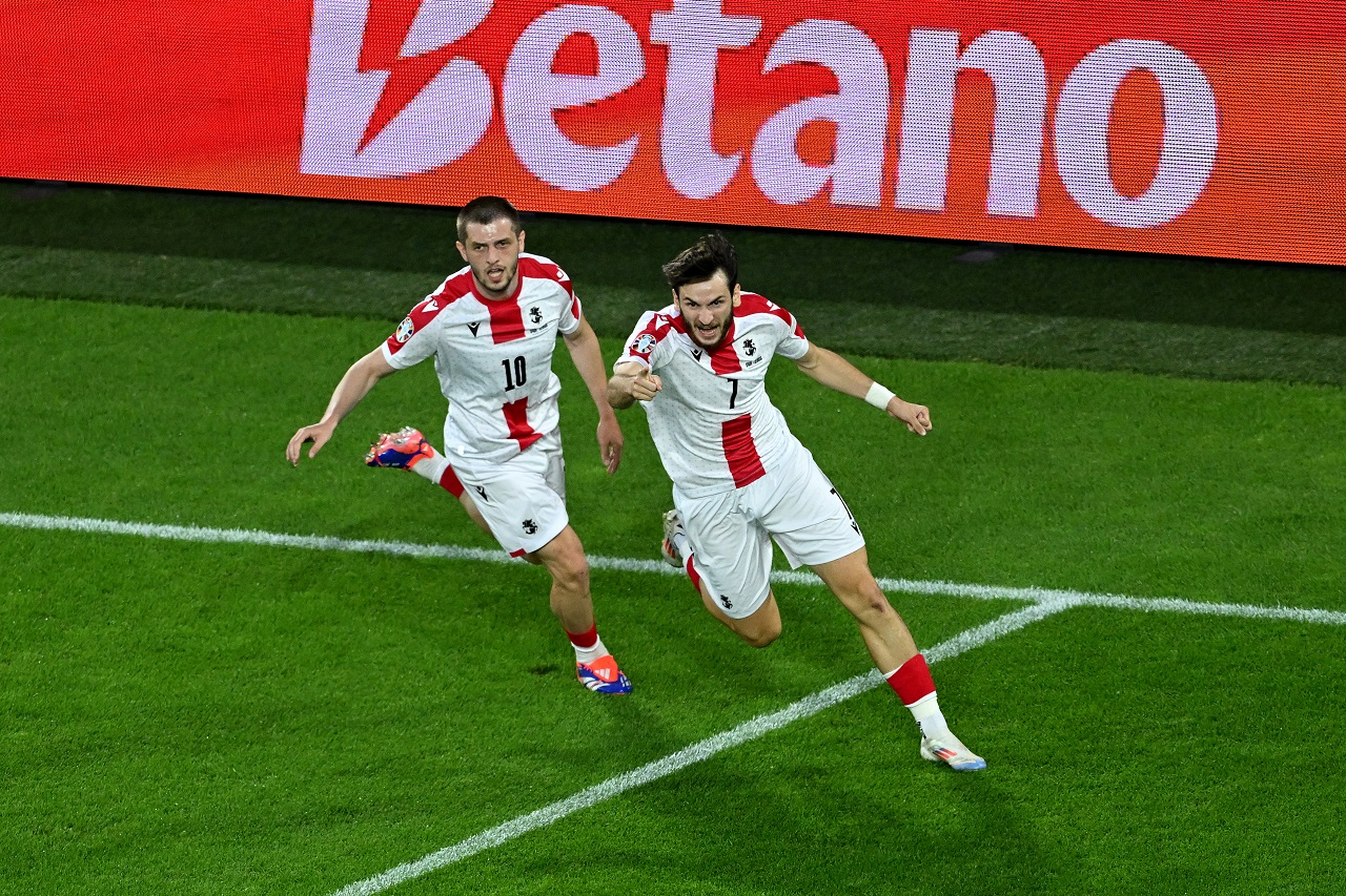 Хвича Кварацхелия и Георгий Чакветадзе, Грузия (фото: Stu Forster/Getty Images)