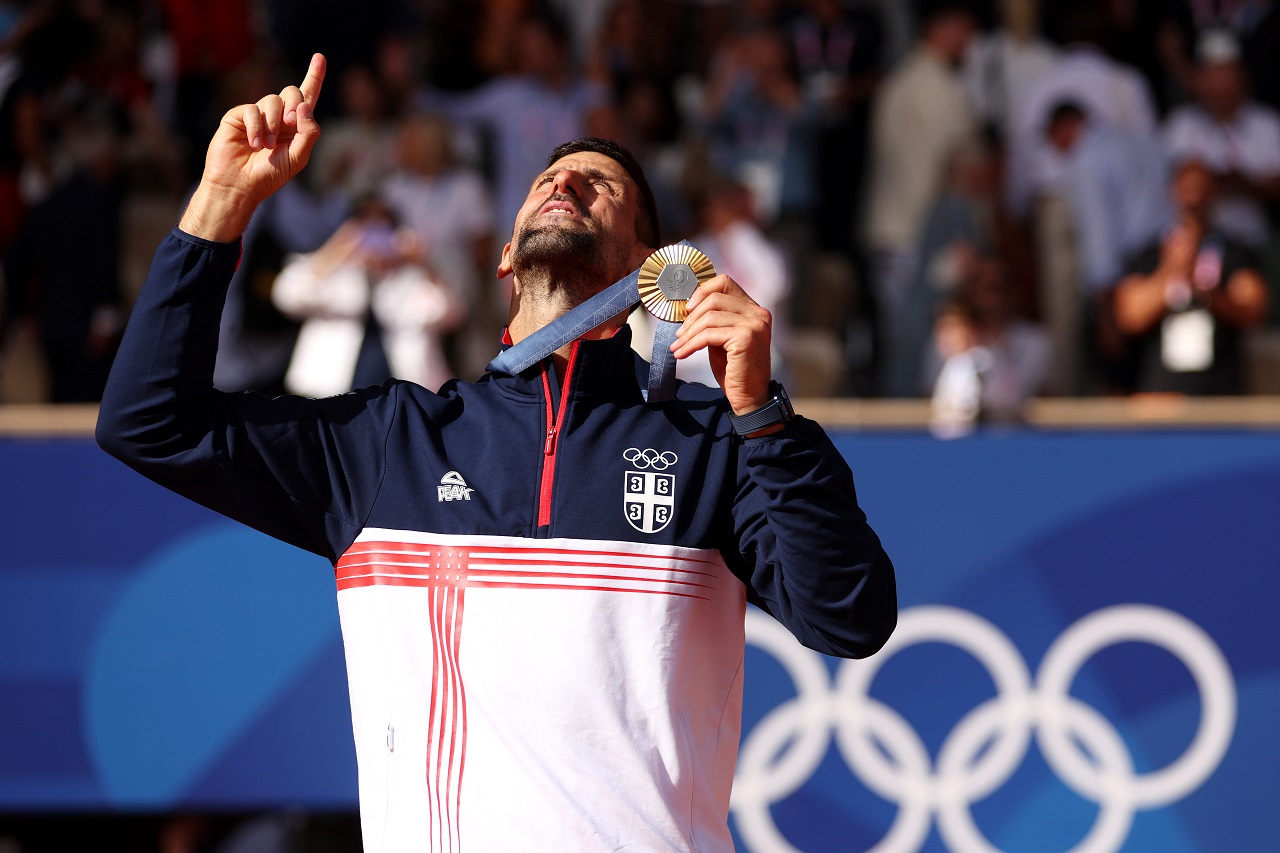Новак Джокович, Олимпиада-2024 в Париже (фото: Clive Brunskill/Getty Images)