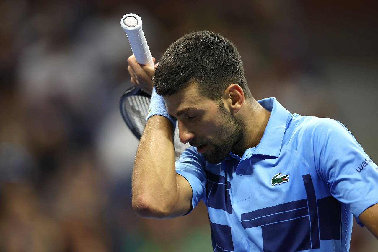 Новак Джокович, US Open (фото: Sarah Stier/Getty Images)