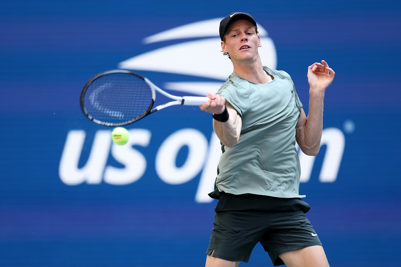 Янник Синнер, US Open (фото: Mike Stobe/Getty Images)