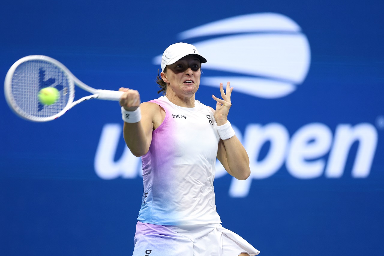 Ига Швентек, US Open (фото: Jamie Squire/Getty Images)