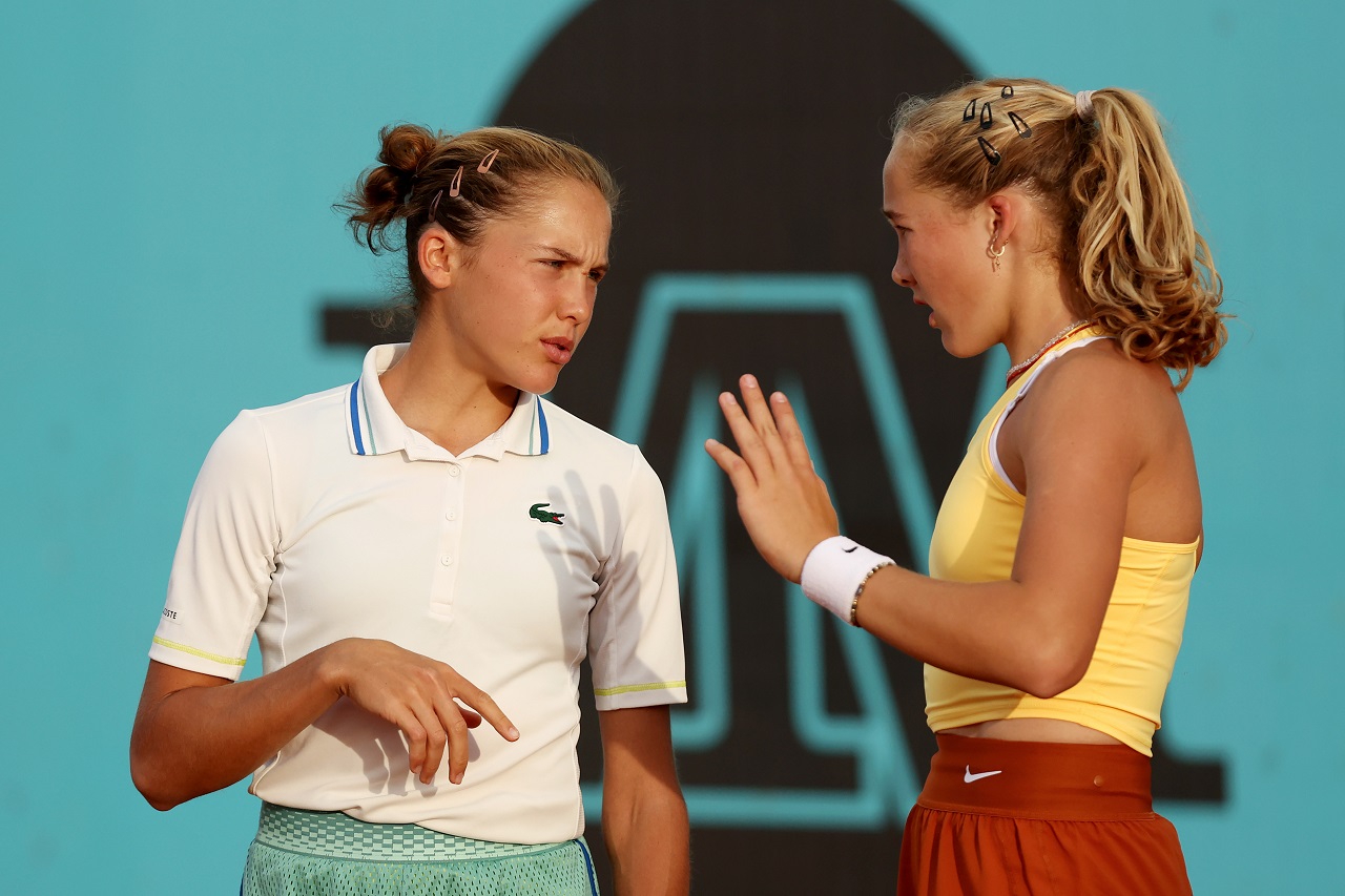 Эрика Андреева и Мирра Андреева (фото: Clive Brunskill/Getty Images)