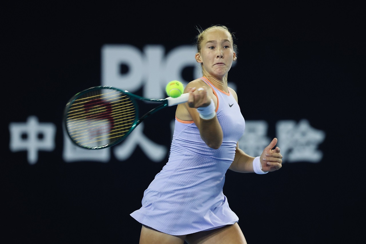 Мирра Андреева, China Open (фото: Lintao Zhang/Getty Images)