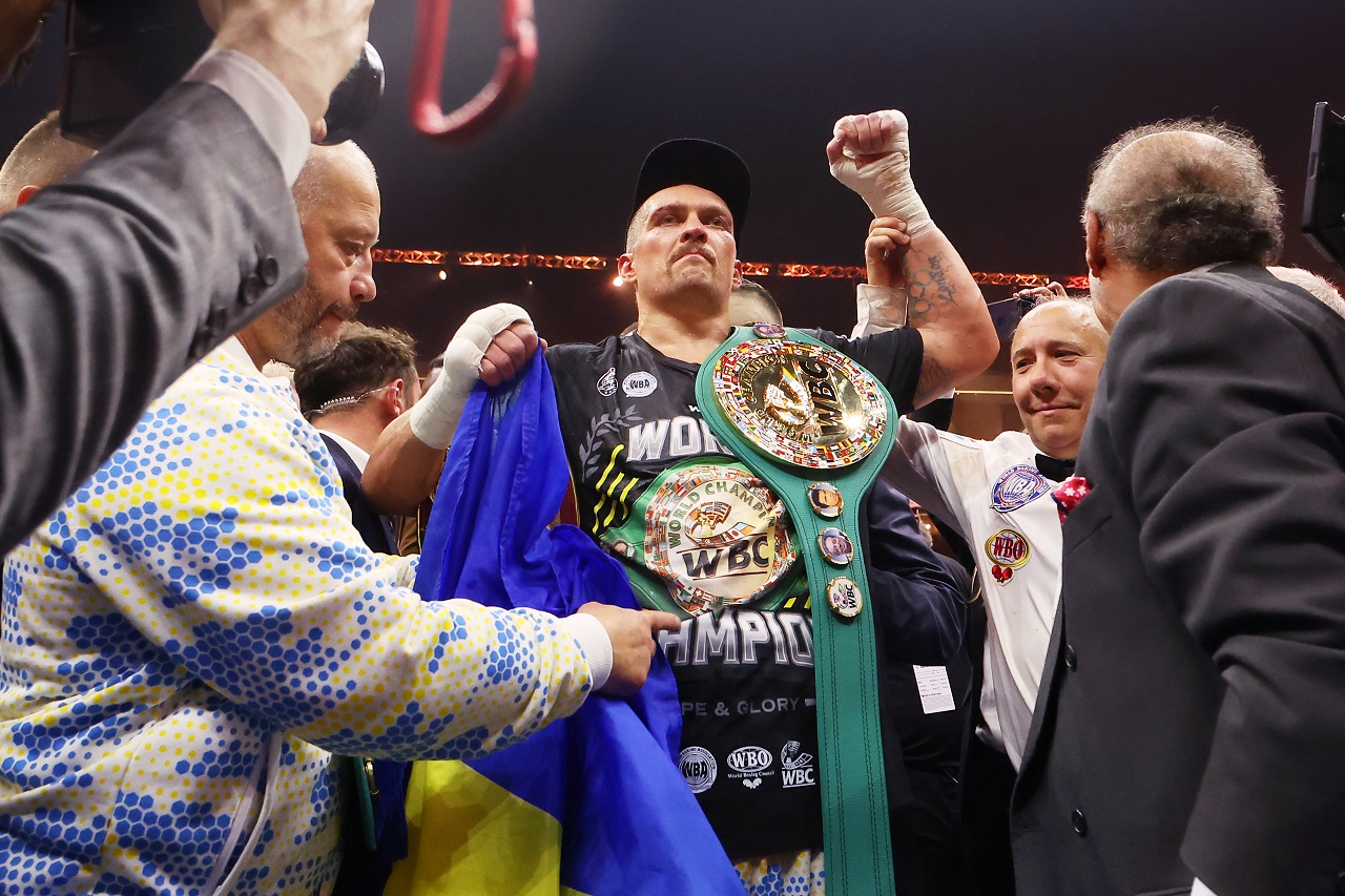 Александр Усик (фото: Richard Pelham/Getty Images)