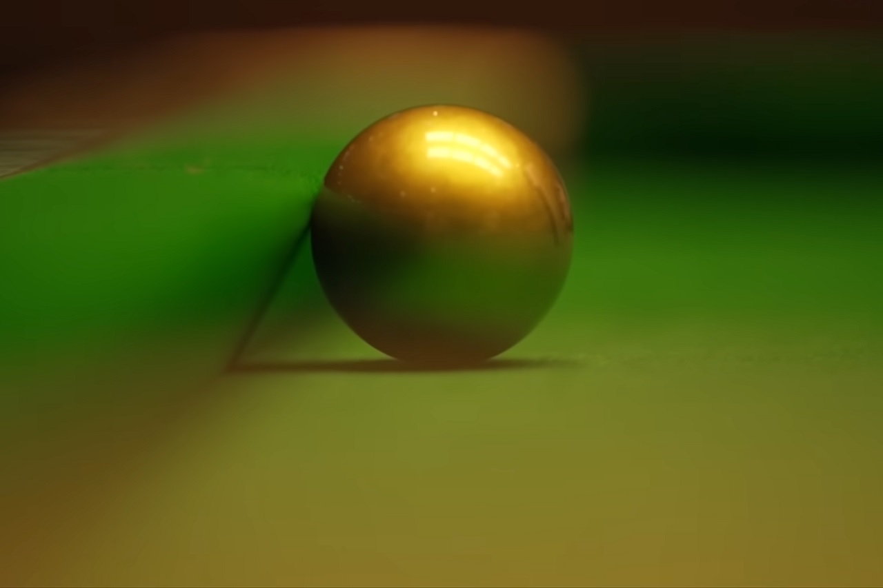 Золотой шар на турнире World Masters of Snooker в Саудовской Аравии