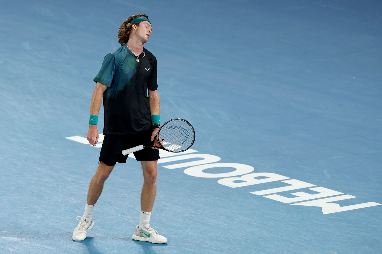 Андрей Рублев, Australian Open (фото: Darrian Traynor/Getty Images)