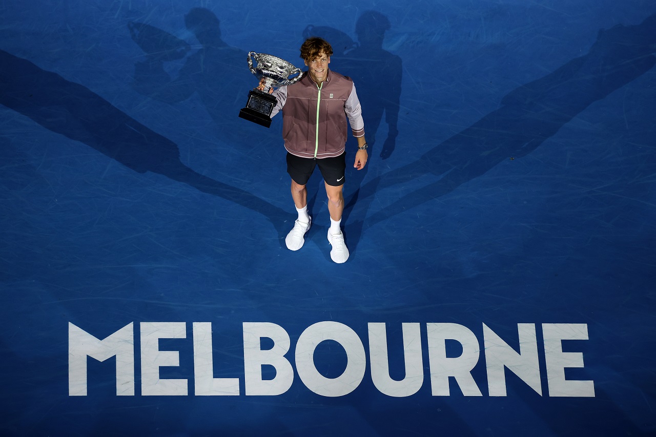Янник Синнер, Australian Open (фото: Julian Finney/Getty Images)