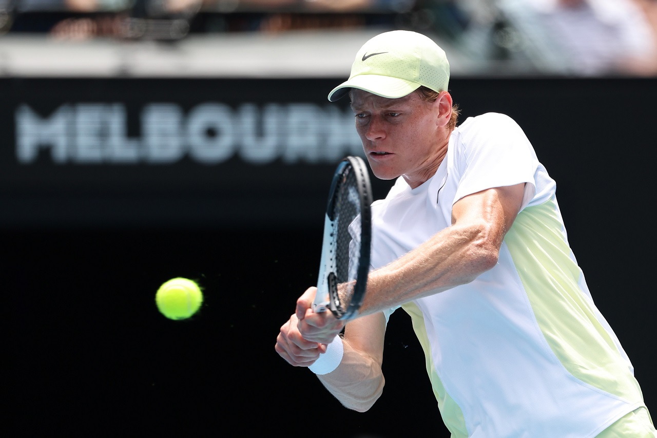 Янник Синнер на Australian Open (фото: Clive Brunskill/Getty Images)