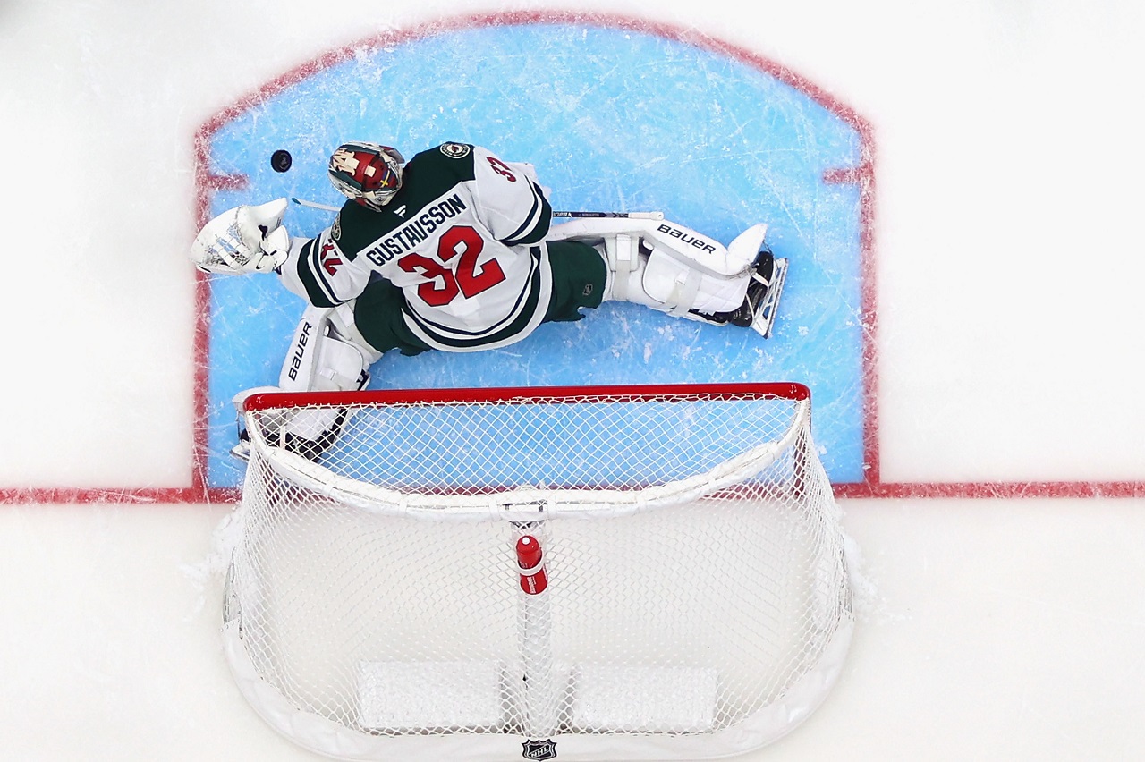 Филип Густавссон, «Миннесота Уайлд» (фото: Dilip Vishwanat/Getty Images)