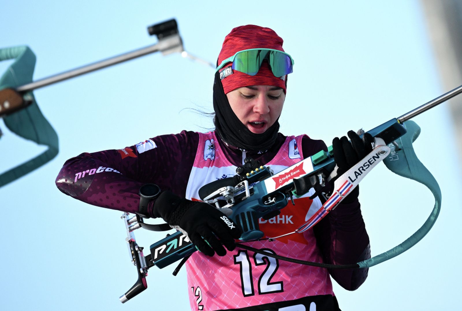 Анастасия Халили выиграла марафон на чемпионате России по биатлону в Увате