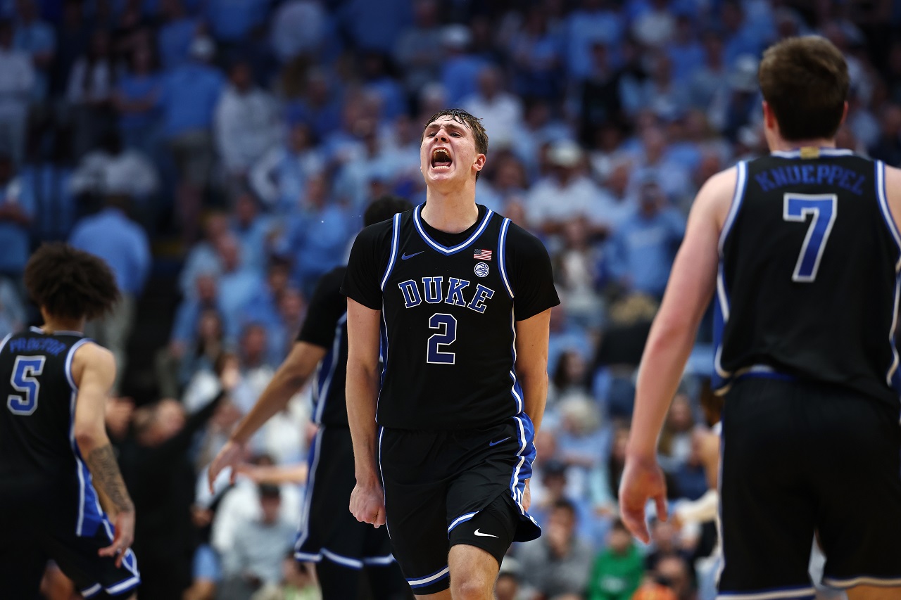 Купер Флэгг, «Дьюк Блю Дэвилс» (фото: Jared C. Tilton/Getty Images)