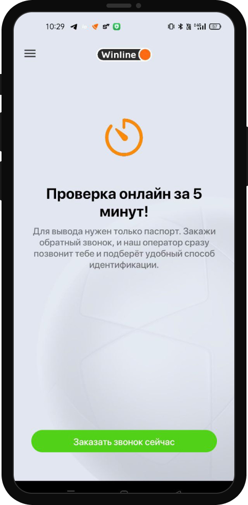 Идентификация через "Госуслуги"