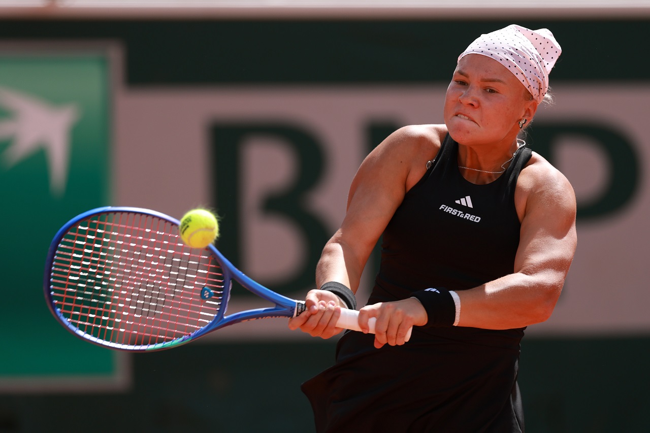 Диана Шнайдер, «Ролан Гаррос-2025» (фото: Clive Brunskill/Getty Images)