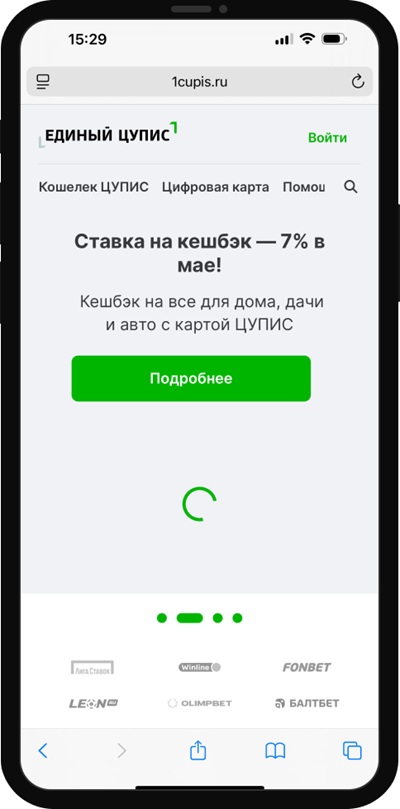 Перейдите на портал Единого ЦУПИС.