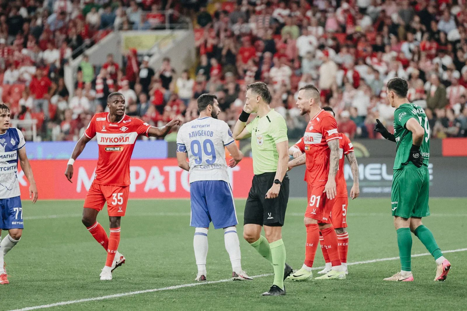 «Спартак» — «Динамо» Махачкала. Фото: ФК «Спартак»