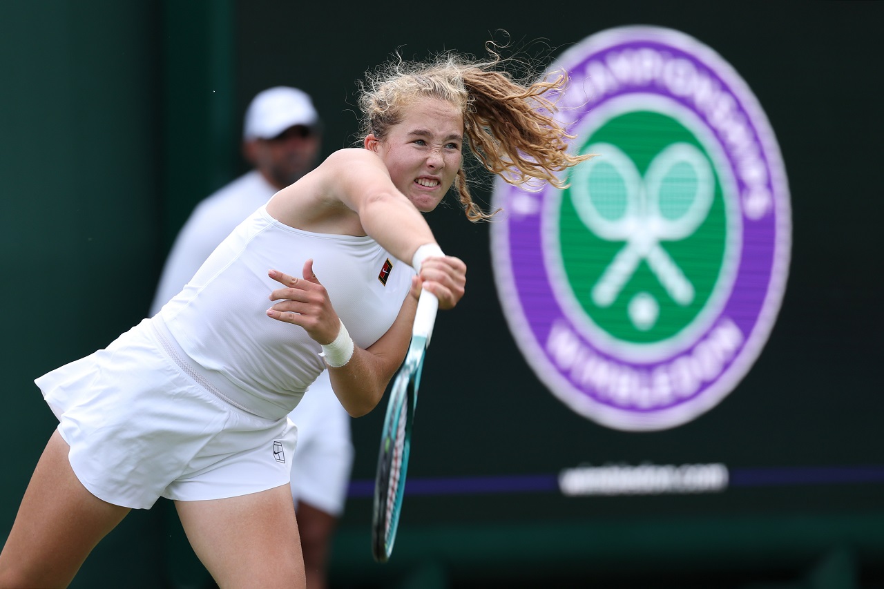 Мирра Андреева, Уимблдон (фото: Clive Brunskill/Getty Images)