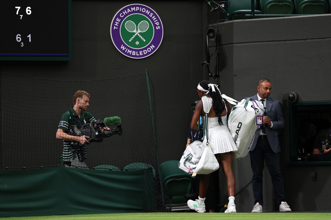 Кори Гауфф, Уимблдон-2025 (фото: Clive Brunskill/Getty Images)