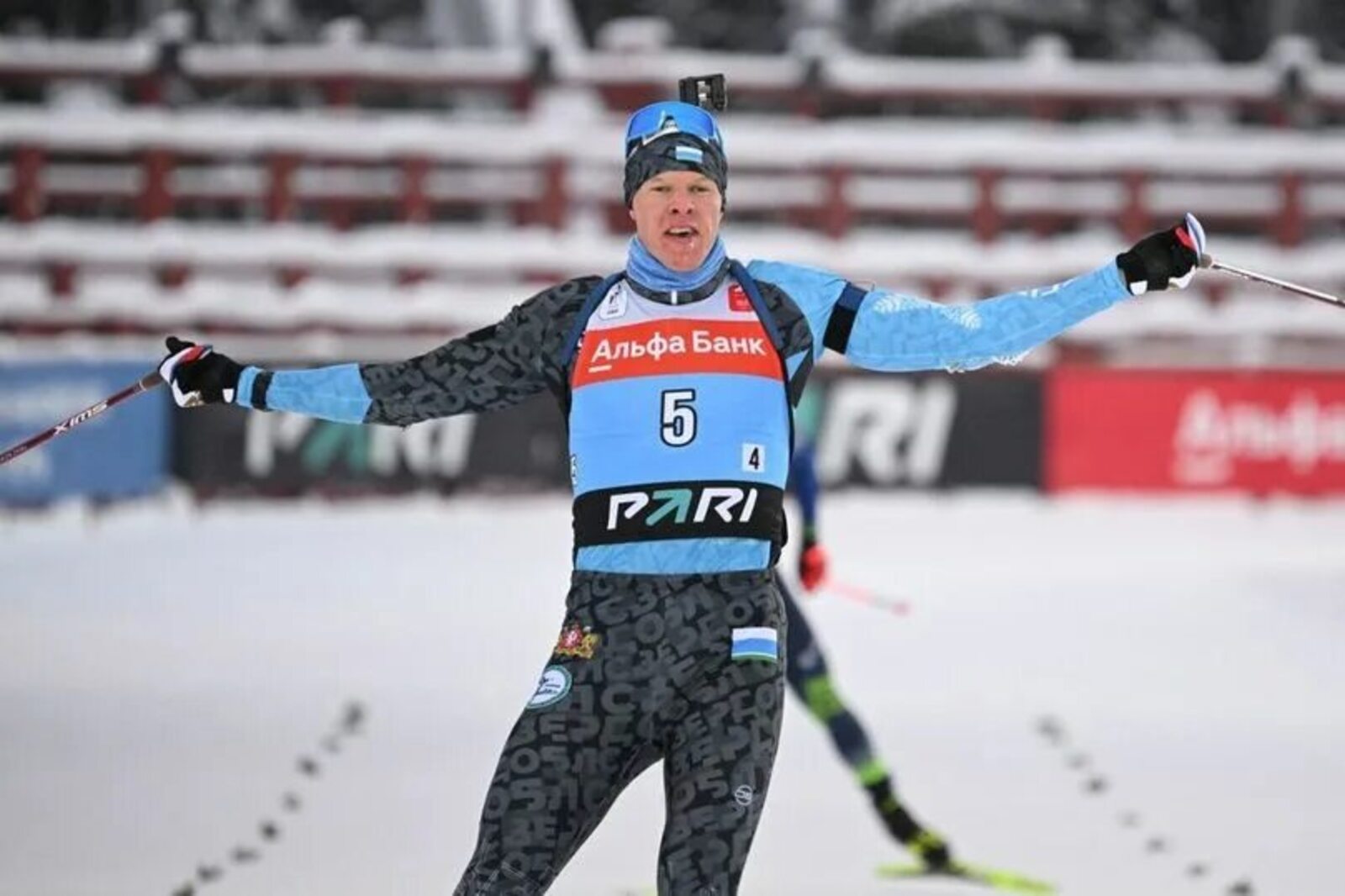Бажин выиграл суперпасьют на чемпионате России по биатлону в Увате