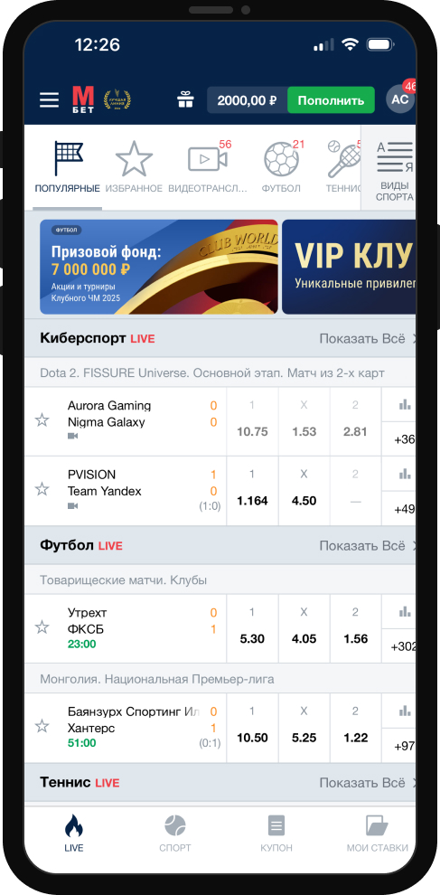 Дополнительный тотал в ставках