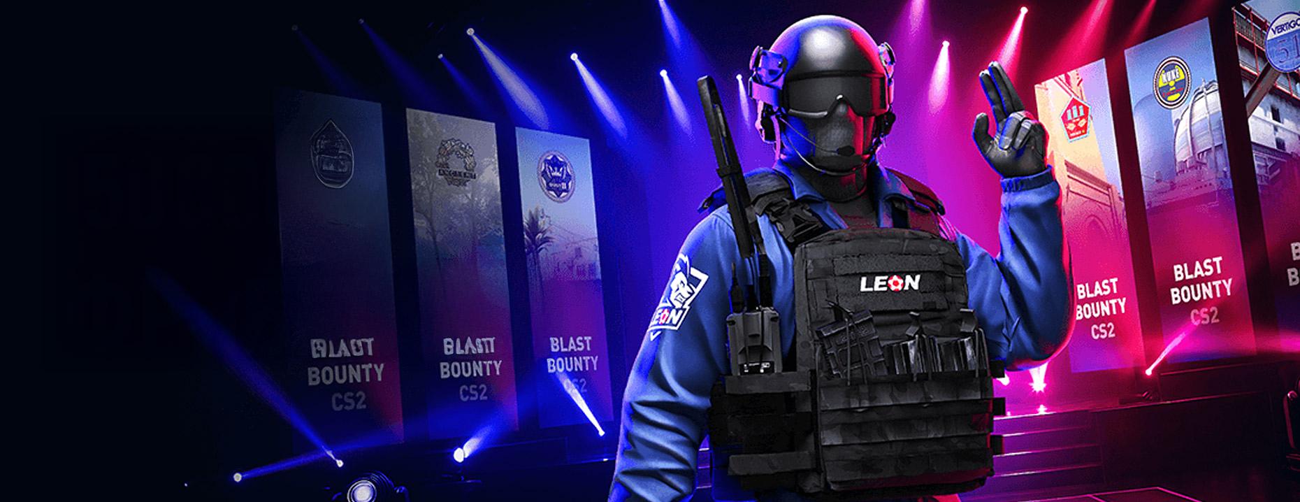 «Киберлето: Тур 7»: фрибеты до 15 000 рублей за победные ставки на BLAST Bounty от БК «Леон»