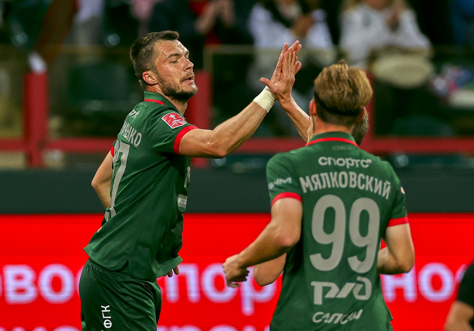 Николай Комличенко. «Локо» – «Акрон» – 2:0. Кубок. 28 августа 2025. Фото: ФК «Локомотив»