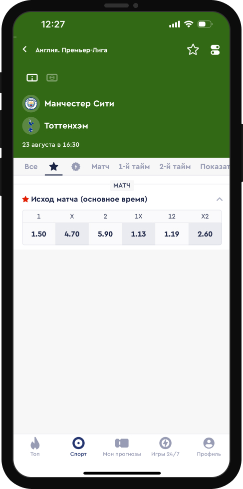 Фора в ставках