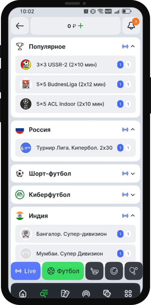 Как сделать ставку в БК Лига Ставок