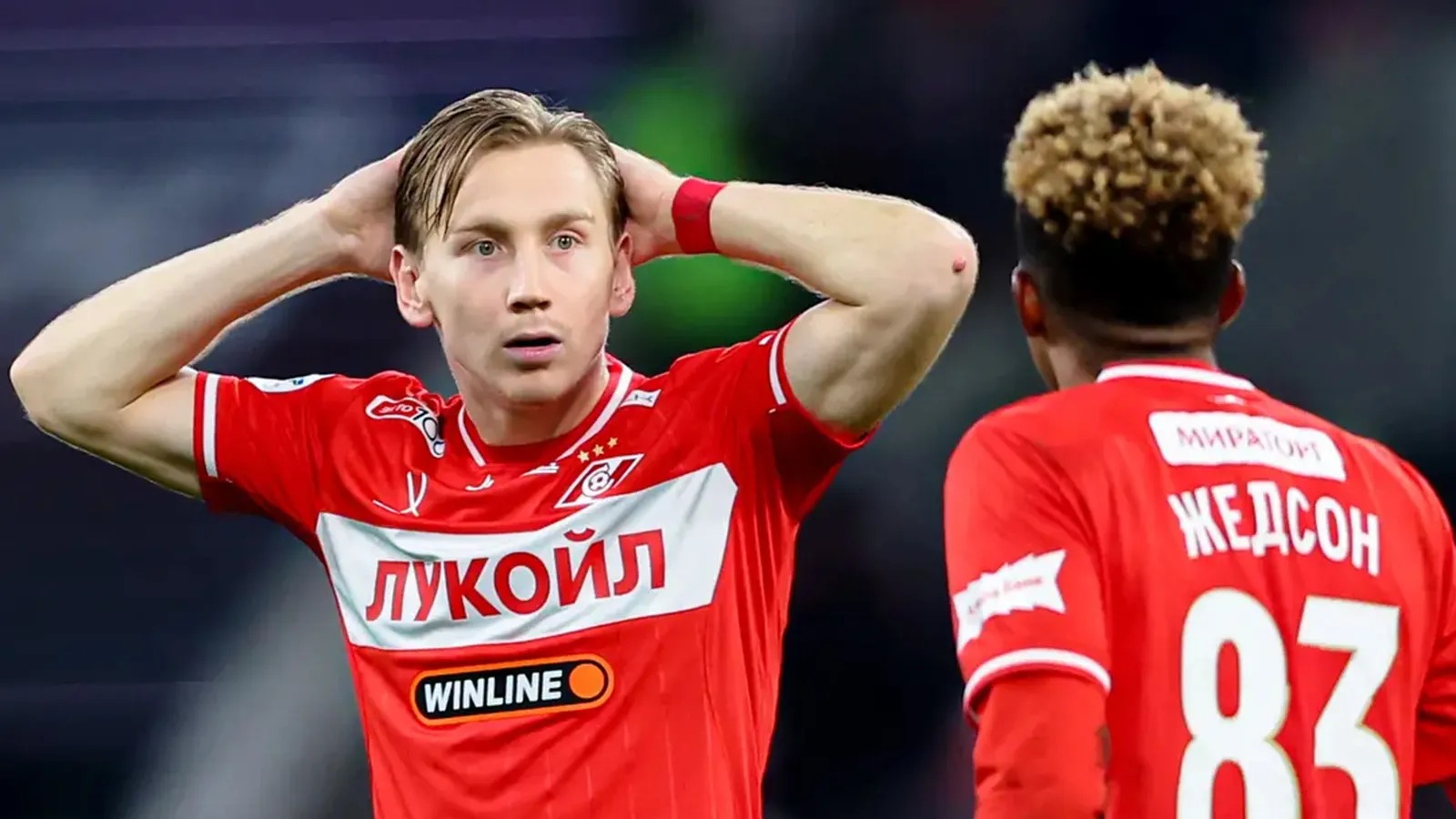 Наиль Умяров (слева). Фото: spartak.com